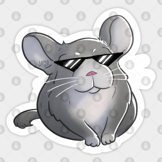 chinCHILLA Sticker by jastinamor